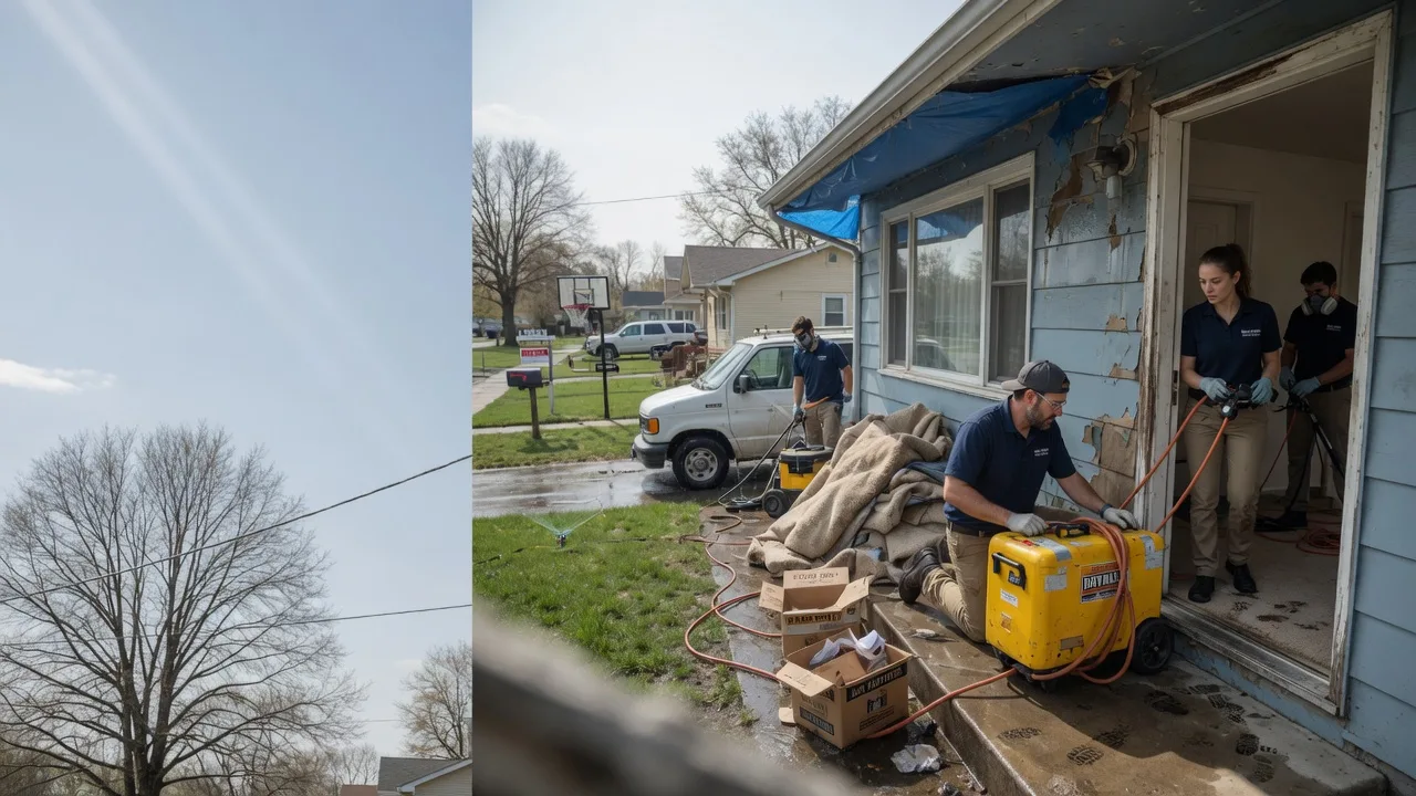 Basement Flood Cleanup in Hillsboro, IA near me